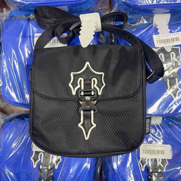 

shoulder bags trapstar woman messenger nylon crossbody bag womens mens rapper trapstars designer tidal flow design 658ess