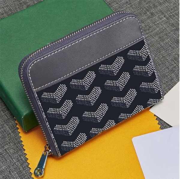 

with box women's mens coin purse ladyvacation wallet purses card holders luxury designer men holder wallets key pouch genuine leather c, Red;black