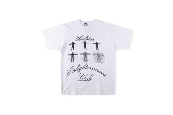

mens designer t shirt hellstar t shirt casual 100% cotton hip-hop short sleeves man women t shirts printed vintage t-shirts summer loose te, White;black
