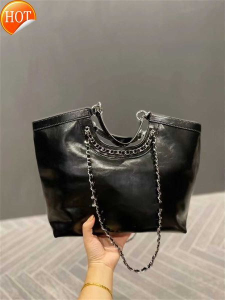 

women's brand designer brands 23 new multi-functional large capacity shopping bag fashion high-grade leather single shoulder crossbody