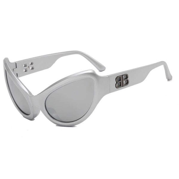

future tech punk y2k new men's and women's sunglasses spicy girls hip hop glasses7t58, White;black