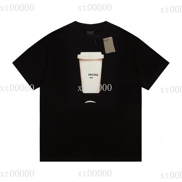 

22ss designer letter printed t shirts tee sweatshirt fashion high street short sleeves summer casual t-shirt breathable men women crew neck, Black;brown
