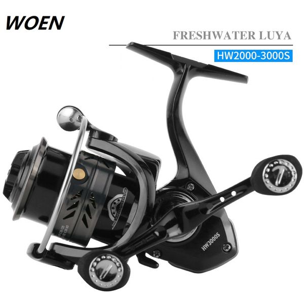 

woen luya lake fishing reel hw3000 bevel wire cup double rocker arm spinning wheel