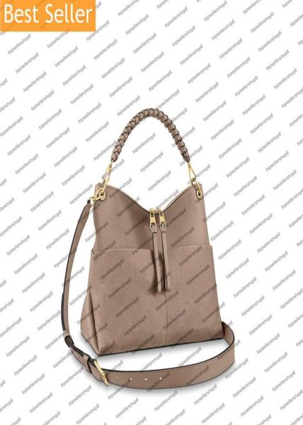 

m45522 maida hobo desinger bag women lady canvas embossed genuine calf leather zipped handbag handle purse strap shoulderbag t1960678