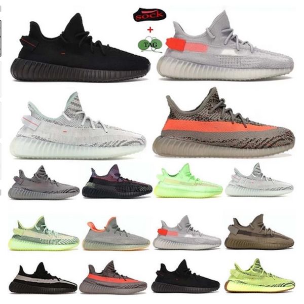 

sneakers running shoes casual men women chaussures sports shoe runner bone 2.0 dazzling blue mx oat tailgate reflective zebra beluga natural