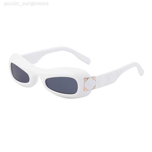 

sunglasses woman kajila sunglasses fashion classic vintage designer eyeglasses personalized women fashion oval frame y2g ux400 men beach gla, White;black