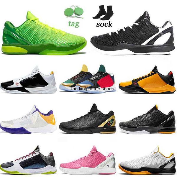 

mamba 5 and 6 protrobasketball shoes bruce lee grinch mambacita men think pink lakers prelude what if tucker big stage chaos rings eybl meta, Black