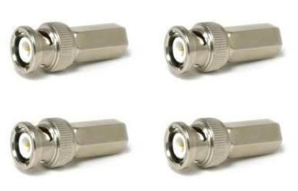 

bnc rg59 connector on bnc male for catv system cctv camera surveillance4602859