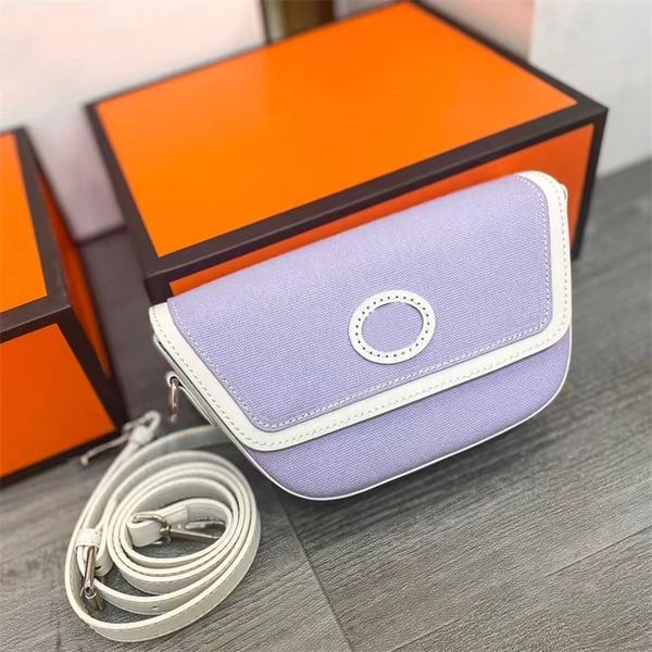 

woman trapezoid shoulder bags designer bag crossbody tote bag fashion handbag luxurys handbag small cross body canvas letters 5a 2023
