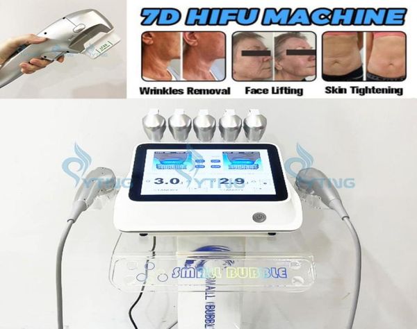 

7d hifu machine smas lifting beauty equipment with 7 cartridges anti wrinkle skin tightening body slimming double chin removal4610866