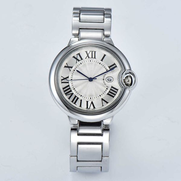 

men watches japan battery quartz movement fashion watch luminous clock stainless steel lifestyle waterproof wristwatch analog design auto da, Slivery;golden