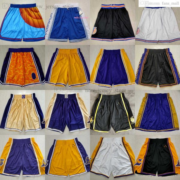 

classic retro mesh basketball shorts man movie breathable gym training beach pants sweatpants pant short golden yellow purple white black