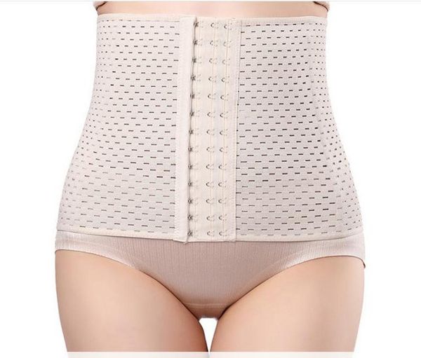 

100pcslotlady shaper slimming three breasted waist tummy belt waist cincher underbust control corset waist trainer s5xl8397282