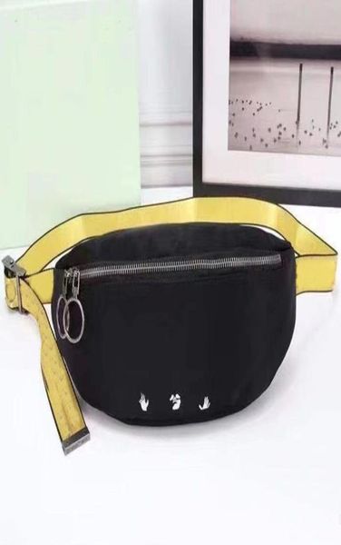 

waist bags waistpacks shoulder bag off 2323 new 2022 white brand men yellow canvas belt pu chest bag multi purpose satchel messeng6924296