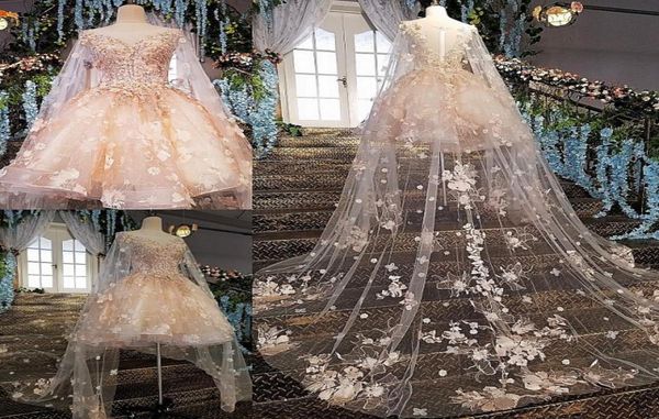 

amazing fluffy homecoming dress with wrap jewel neck floral lace applique short prom dress gorgeous mini party gown knee length ev5427868, Blue;pink