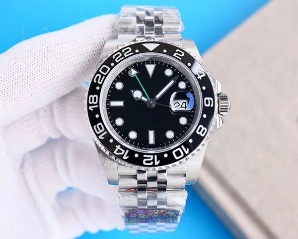 

2023 luxury fashion men's watch designer watch steel band 904l clock men's watch waterproof sapphire, Slivery;brown