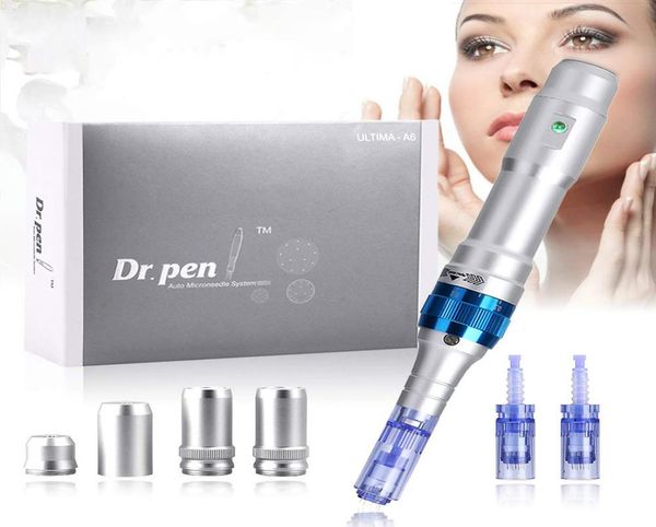 

wireless dr pen a6 derma pen powerful ultima a6 microneedle electric dermapen scar wrinkle remover mesopen8160779