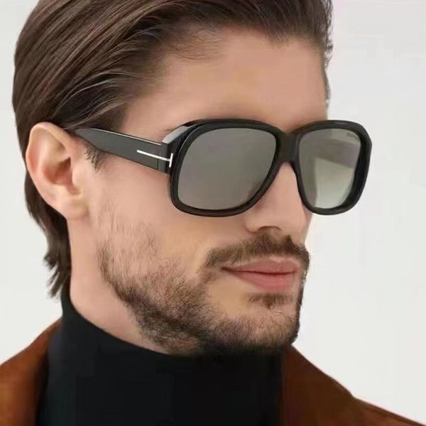

lunettes brand t designer uv400 protective sun glasses retro plastic sunglass 2023 oversized square men women shades sunglasses, White;black