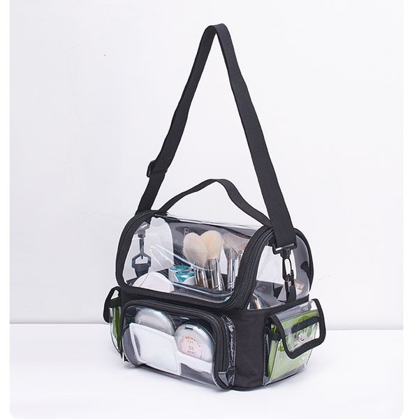 

cosmetic bags cases pvc makeup bag for women large capacity travel waterproof transparent cosmetic box with compartments 230627