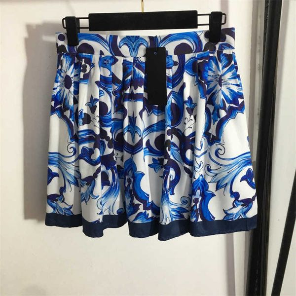 

blue dress high waist skirt women summer breathable and comfortable pleated skirts tipsy party carnival nights designer womens clothes, Black
