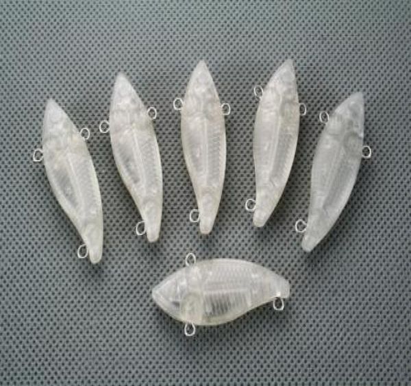 

20pcs unpainted fishing lures jointed crankbait bodies 44g02742226
