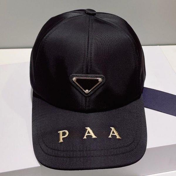 

new designer hat classic triangle men and women baseball cap fashion cap high end luxury sunscreen sun hat wholesale, Blue;gray