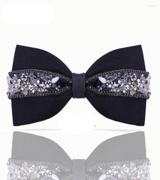 

bow ties basaga crystal with adjustable length wedding0123899271, Black;gray