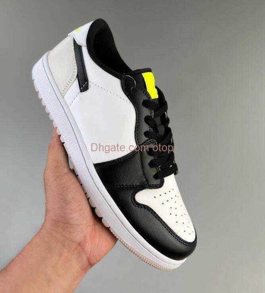 

shoes j1 retro low golf phantom volt running 1s black size us 4-13 eur 36-47