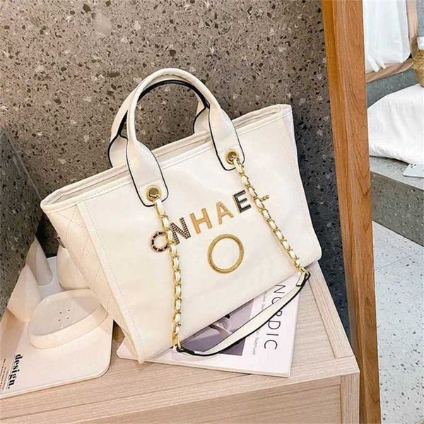 

luxury women's classic handbags beach ch metal badge tote bag small mini evening capacity large leather one shoulder backpack factory s