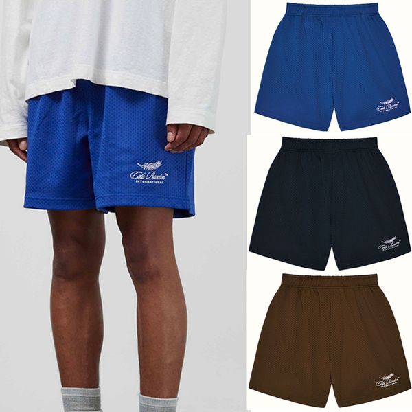 

mesh shorts 4 colors basketball casual shorts joggers harem-shorts men women hip hop streetwear mg230203, White;black