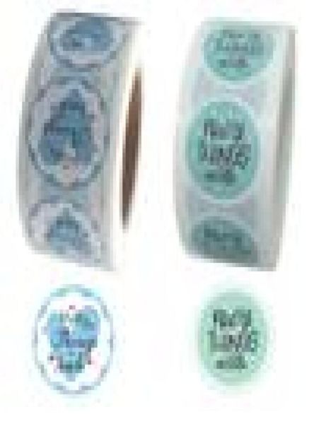 

500pcs round pretty things inside paper stickers seal label baking cookies diy packing sealsticker gift packing decoration9096286