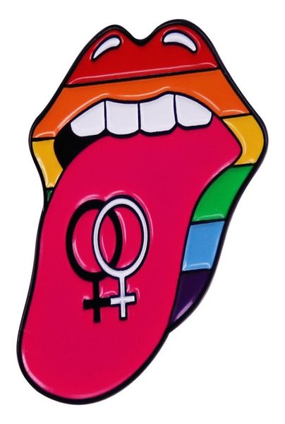 

rainbow lip brooch metal badge accessory gift lgbt cute anime movies games hard enamel pins collect metal cartoon brooch7708836, Blue