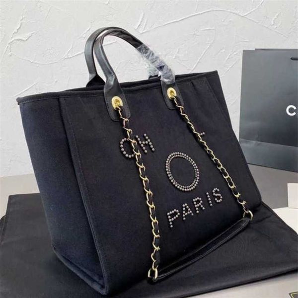 

luxury women's hand canvas beach bag tote handbags classic large backpacks capacity small chain packs big crossbody 802r 50% clearance