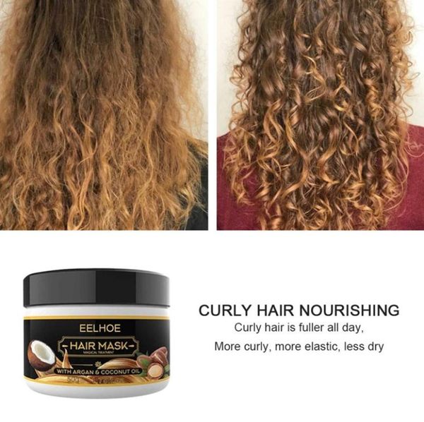 

eelhoe hair mask 5 seconds repairs frizzy conditioner styling fluffy nourishing make hairs soft smooth deep repair keratin treatme2236628