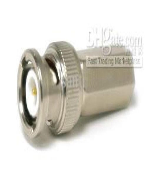 

on to male bnc connectors connecter rg 59 coaxial for catv system cctv camera surveillance1590314