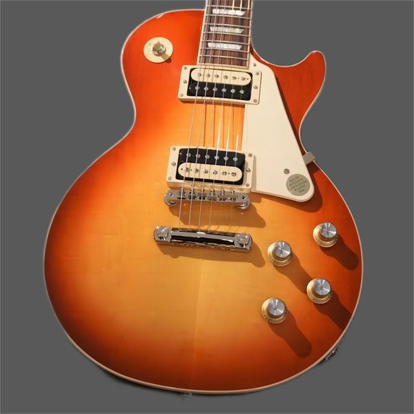

les classic heritage cherry sunburst guitar