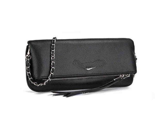 

z wing bag diamond french leather messenger bag handbag chain fashion shoulder bag 2208024563169