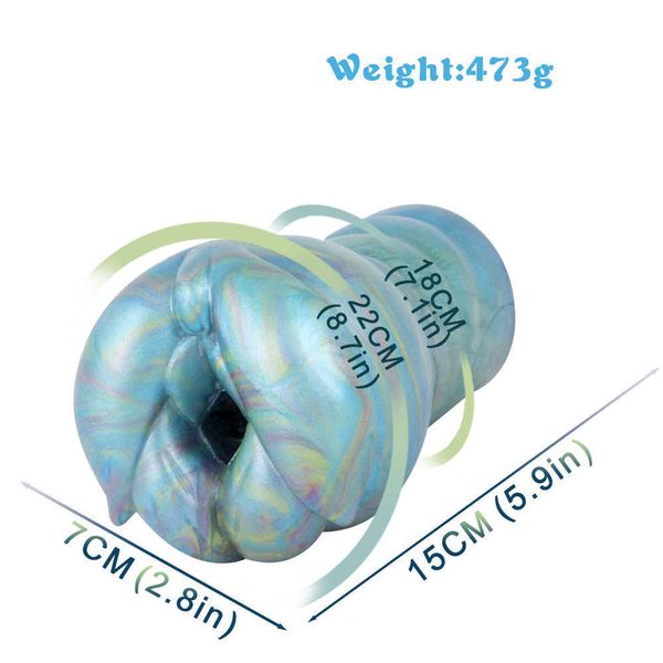 

men's toy shaped trainer aircraft cup suction mold reverser