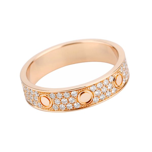 

designer carti sky star ring two or three rows diamond wide and narrow edition love titanium steel straight hair 6moq, Silver