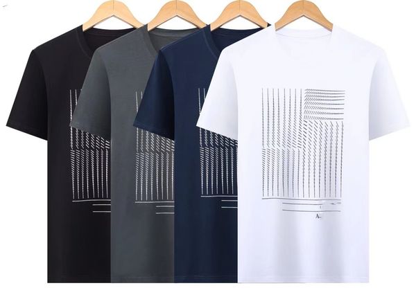 

fashion mens t shirts ax designers t shirt tees cottons casual chest letter shirt polos sleeve clothes breathable letters on the chest luxu, White;black
