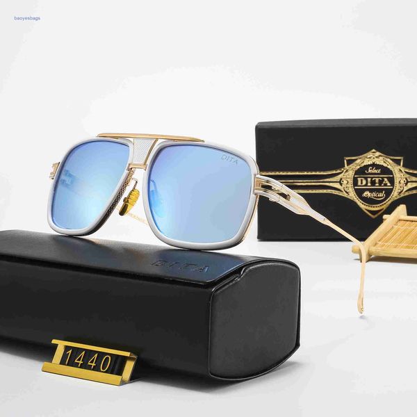 

original dita sunglasses pilot mens sunglass double bridge woman sun glasses eyewaware summer with leather case hsgb, White;black