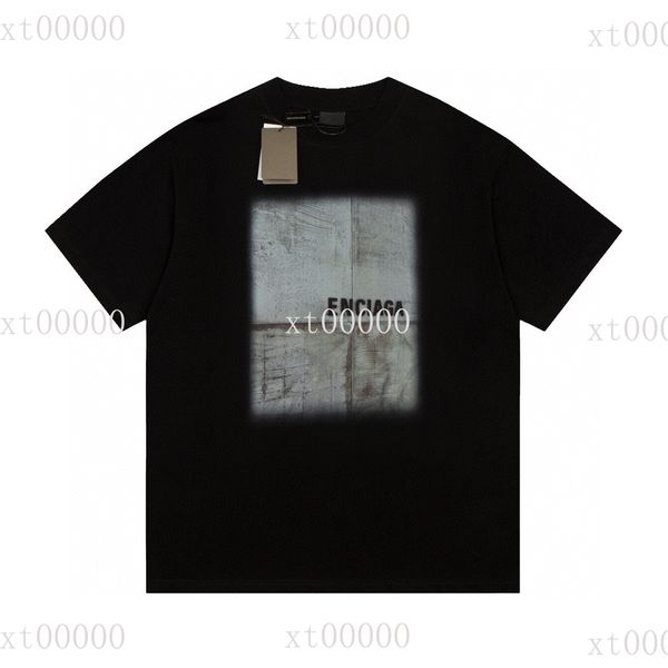 

22ss designer letter printed t shirts tee sweatshirt fashion high street short sleeves summer casual t-shirt breathable men women crew neck, Black;brown