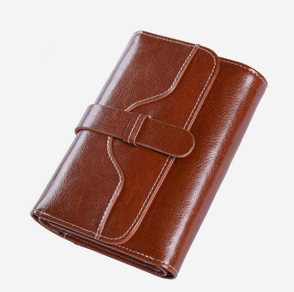

woman hbp customized wallet fashion leather cash holder