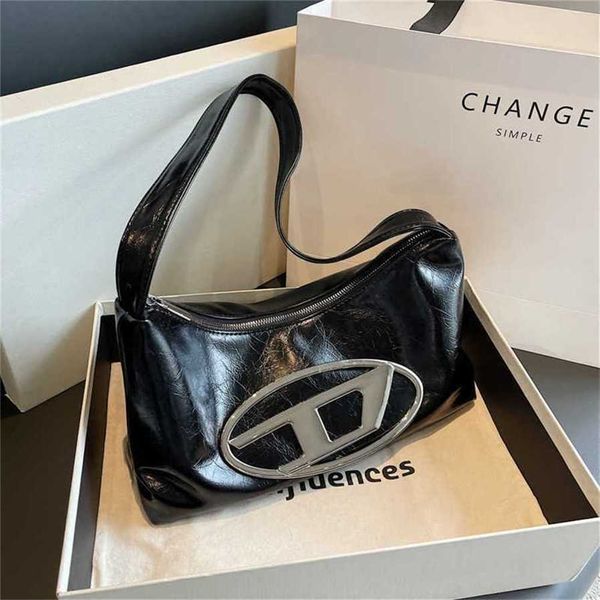 

small silver commuter tote bag women's millennium spicy girl bag fashion one shoulder underarm handbag 70% off outlet online 8t32