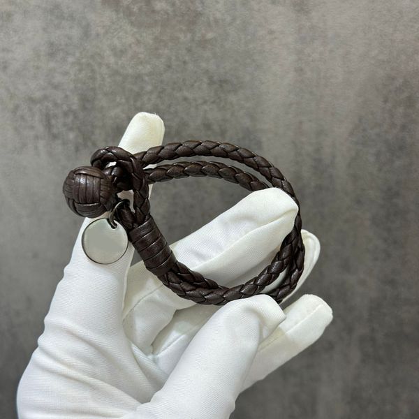 

brand jewerlry real leather bracelet for women, Golden;silver