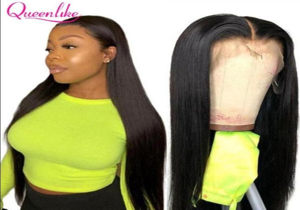 

hd transparent 250 density 40 42 inch straight 13x6 lace front human hair wigs for black women brazilian 13x6 lace frontal wigs6727224437, Black;brown