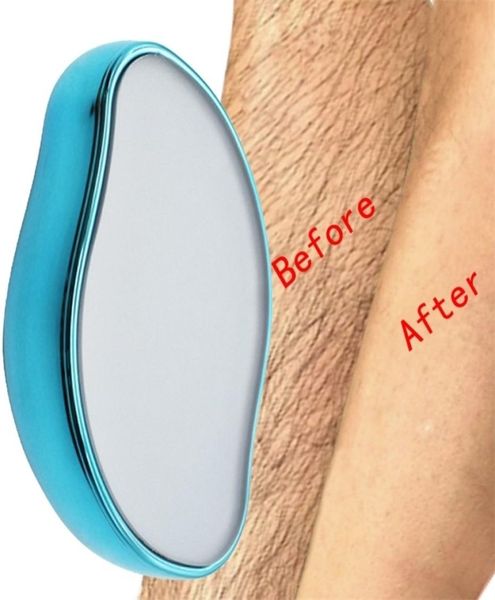 

epilator crystal eraser physical painless safe reusable body beauty brush depilation tool glass 2206305690598