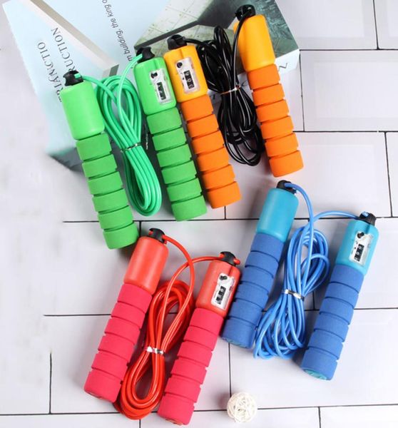 

skipping 4 colors counting jump rope professional training speed jump ropes plastic portable fitness equipment children ds056859933