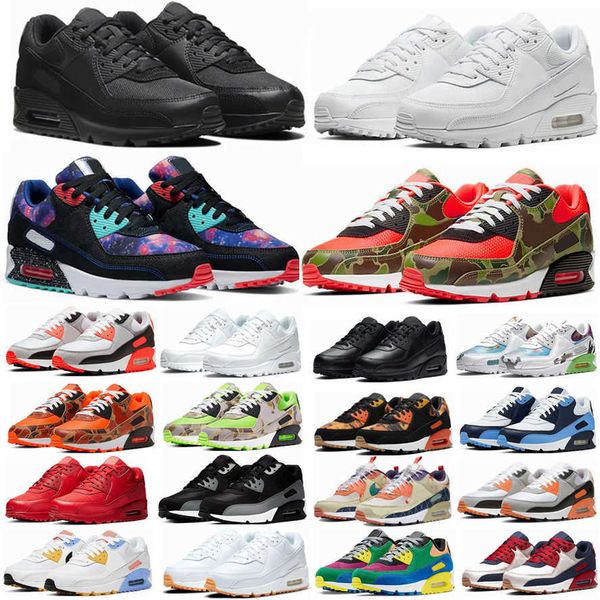 

2023 designer running shoes max 90 max90 90s mens womens sneakers sneaker cny unc smoke grey triple white black camo red orange green volt m