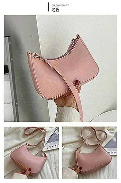 

new handle bag women retro handbag pu leather shoulder totes underarm handle bag female small subaxillary bags clutch a327